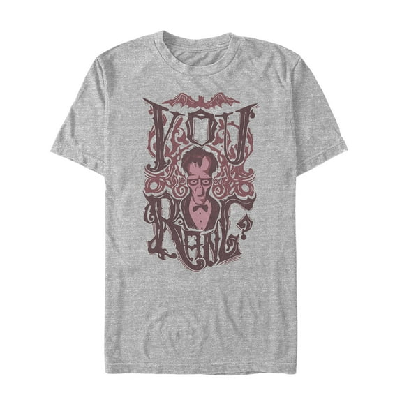 Men's Addams Family Lurch Ornate You Rang  Graphic Tee Athletic Heather 2X Large