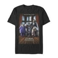thumbnail image 1 of Men's Addams Family Theatrical Poster  Graphic Tee Black Large, 1 of 4