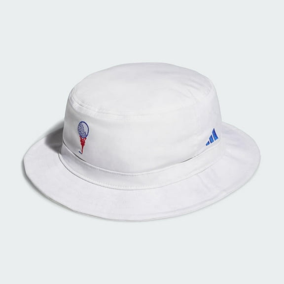 Men's Adidas Adicross Spirit Golf Bucket Hat IQ2902 White OSFM