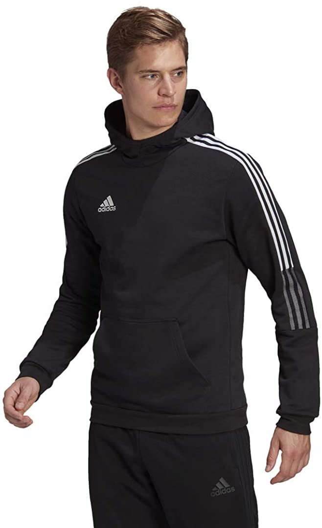 Men's Adidas Black Tiro 21 Sweat Hoodie - 2XL