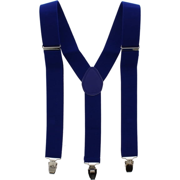 Men's Adjustable 35mm Width Plain Braces/Suspenders Stag Do Accessories