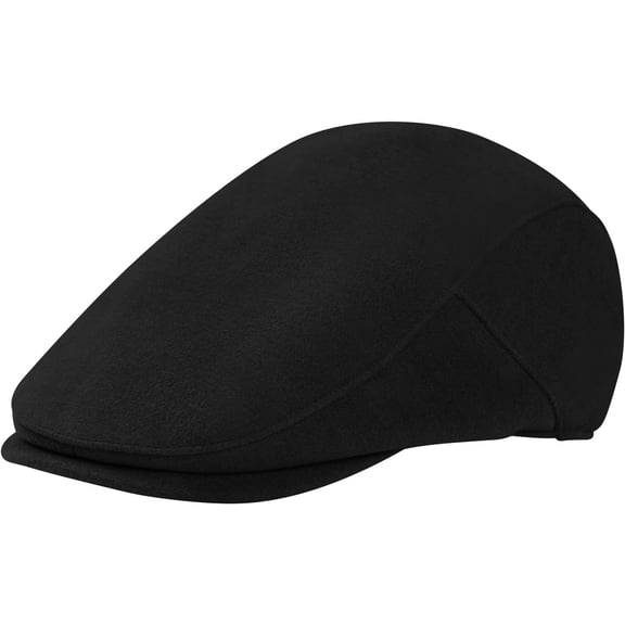 Men's Adjustable Newsboy Hat Classic Flat Cabbie Ivy Cap for Golf Driving Winter