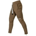 thumbnail image 1 of Men's Adjustable Performance Joggers L / Coyote-Brown, 1 of 4