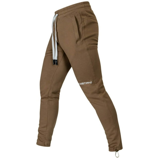 Men's Adjustable Performance Joggers L / Coyote-Brown