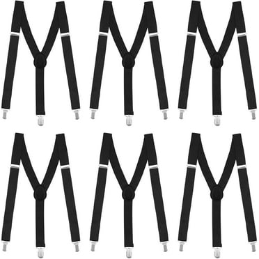 Men's Adjustable Suspenders with Elastic Straps Y-Back,Hiking Suspenders Under Clothes