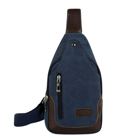 Men's Adjustable Waist Pack | Crossbody Belt Bag with Large Capacity | Black Washable Fabric for Running, Workout & Travel | Hands-Free Storage for Phone, Keys & Essentials