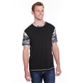thumbnail image 1 of Men's Adult Fashion Camo T-Shirt - BLK/ URBN WD/ RD - XL, 1 of 3