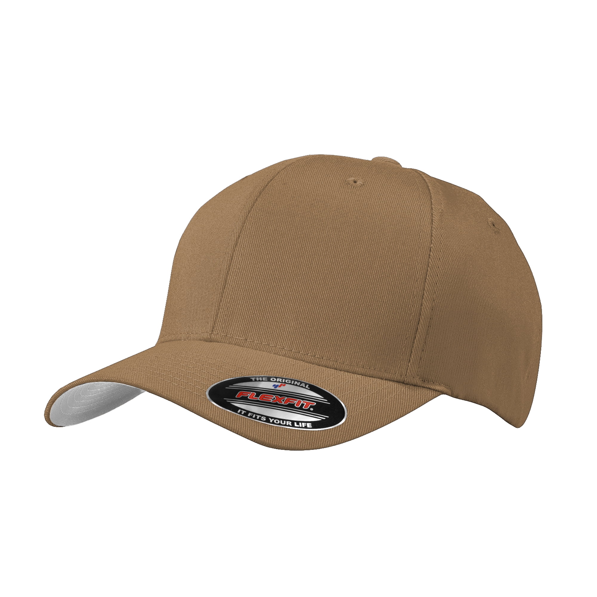 Woodland Male Brown L/XL Hats Summer Sun Cap Flexfit Adult Men\'s