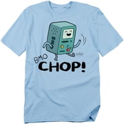 Mens Adventure Time Bmo Chop T-shirt Large Light Blue