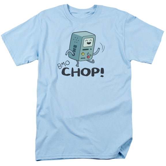 Men's Adventure Time Bmo Chop T-shirt Medium Light Blue