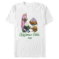 thumbnail image 1 of Men's Adventure Time Christmas Time  Graphic Tee White Small, 1 of 5