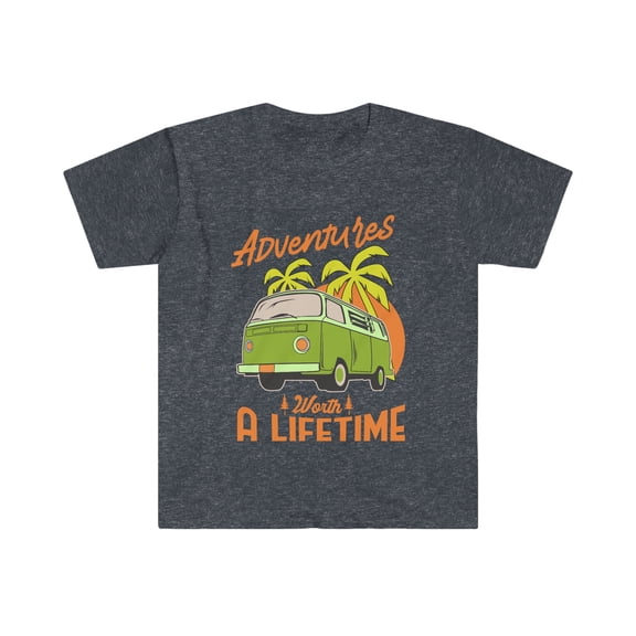 Men's Adventures Worth a Lifetime Softstyle T-Shirt