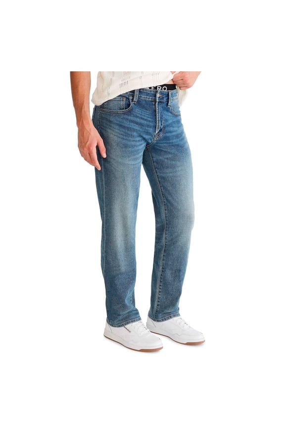 Men's Aeropostale Straight Cut Jeans Color: Medium Wash Size: 36X32