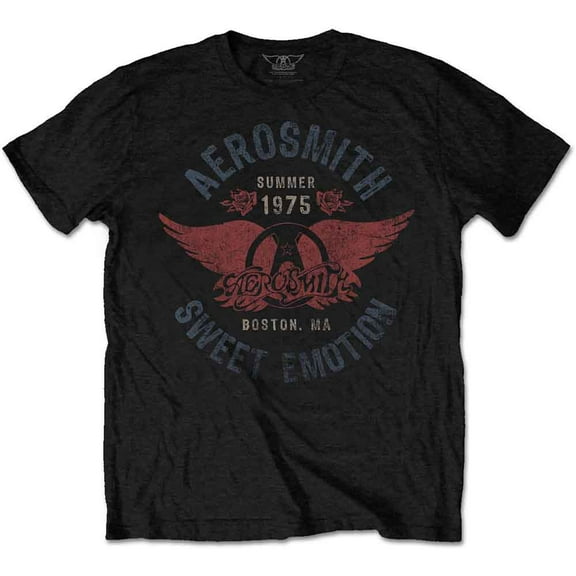 Aerosmith Men's Sweet Emotion T-Shirt Large | Officially Licensed Merchandise
