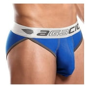 Men's Agacio AGI009 Jam Super Soft Bikini Brief (Royal S)