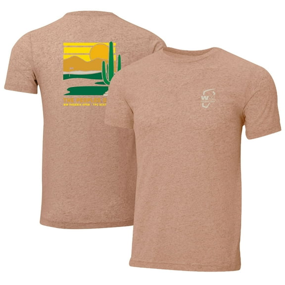 Men's Ahead  Brown 2024 WM Phoenix Open Instant Classic Tri-Blend T-Shirt