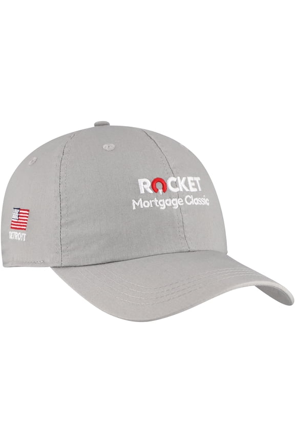 Men's Ahead Gray Rocket Mortgage Classic Shawmut Lightweight Adjustable Hat