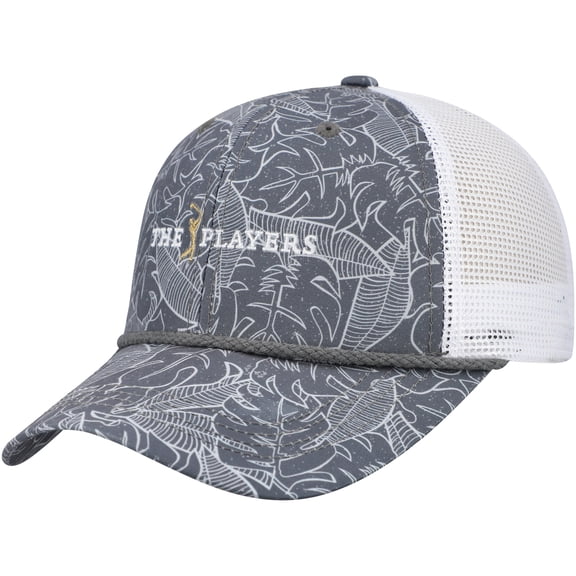 Men's-Ahead  Gray THE PLAYERS Bali Rope Adjustable Hat