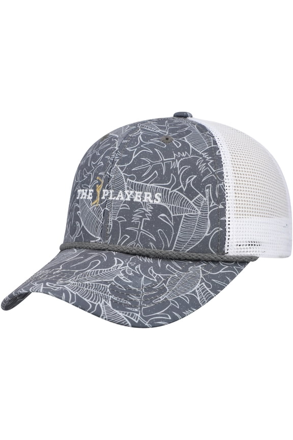 Men's-Ahead  Gray THE PLAYERS Bali Rope Adjustable Hat