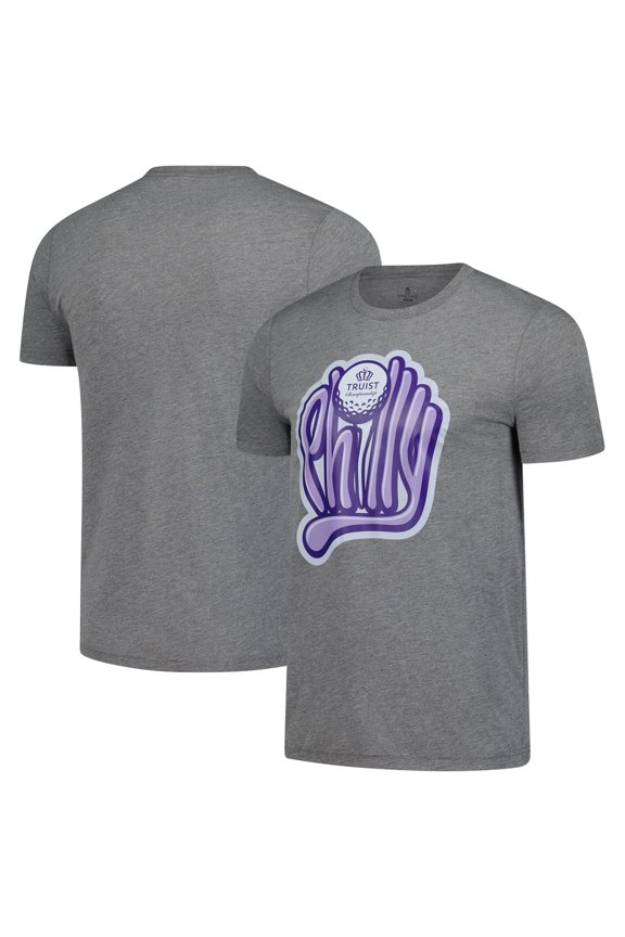 Men's Ahead Gray Truist Championship Instant Classic Tri-Blend T-Shirt