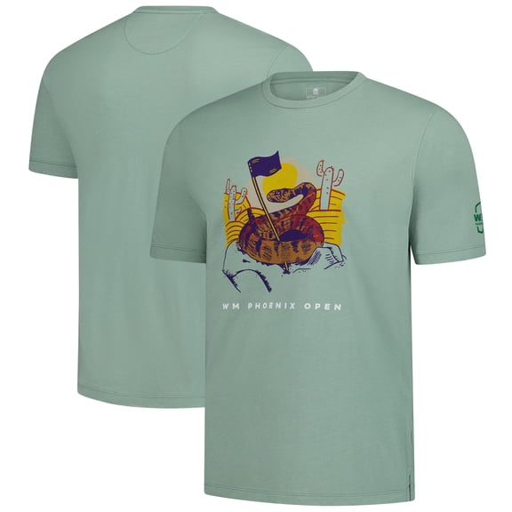 Men's-Ahead  Green 2025 WM Phoenix Open Snake T-Shirt