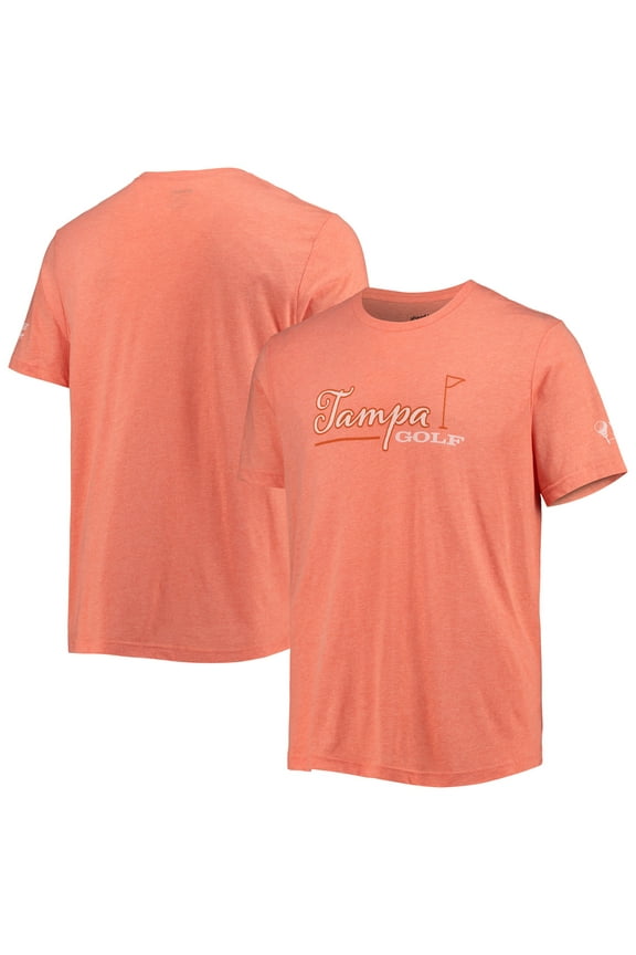 Men's Ahead Orange Valspar Championship Tampa Golf Tri-Blend T-Shirt