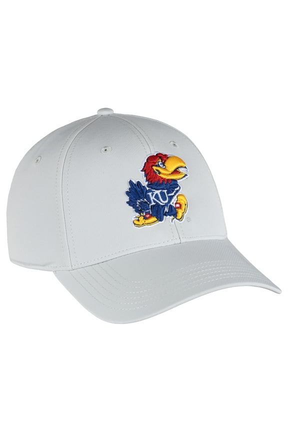 Men's-Ahead Stone Kansas Jayhawks Stratus AeroSphere Adjustable Hat