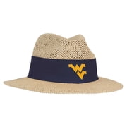 Mens Ahead Tan West Virginia Mountaineers Wellington Gambler Straw Hat