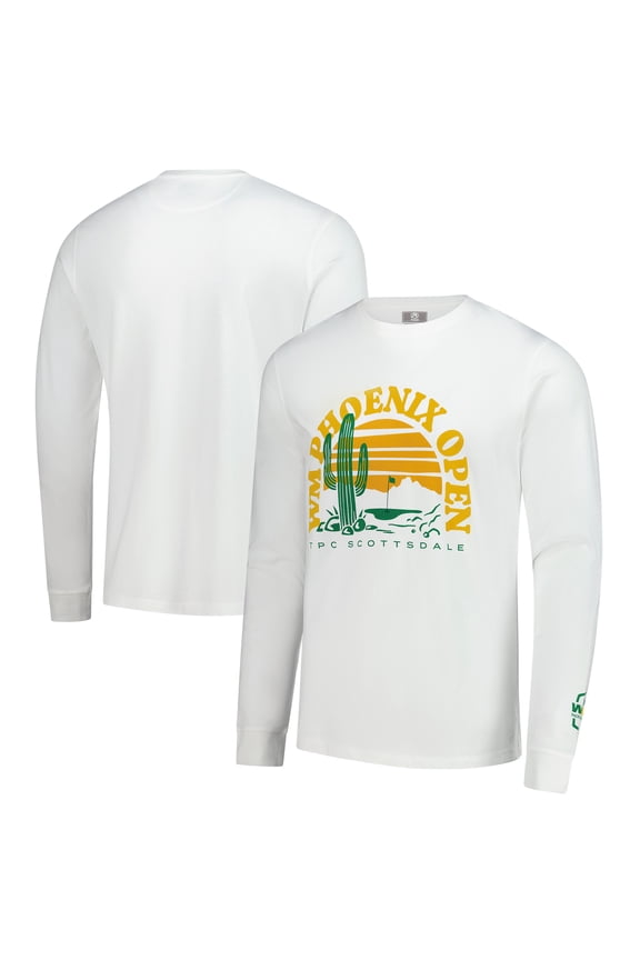 Men's-Ahead  White 2025 WM Phoenix Open Silverton Long Sleeve T-Shirt