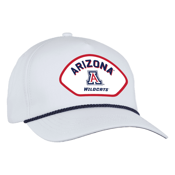 Men's-Ahead White Arizona Wildcats Alto Rope Adjustable Hat