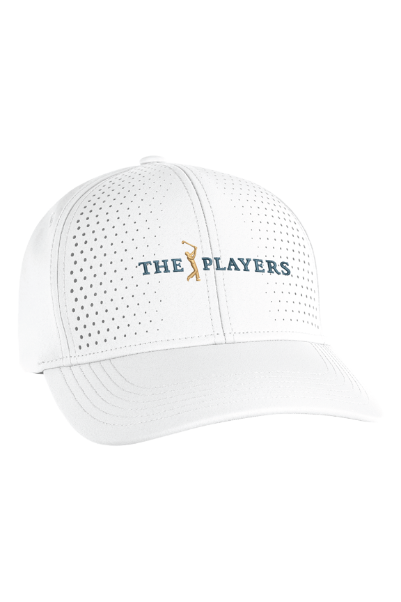 Men's Ahead White THE PLAYERS Goldman Airflow Adjustable Hat