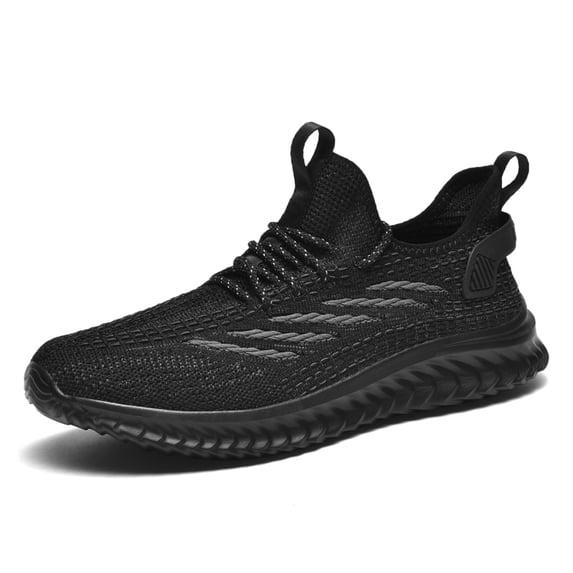 Men's Air Cushion Running Shoes, Breathable Mesh Athletic Sneakers, Lightweight Lace-Up Footwear with Shock Absorption for Gym, Jogging, and Everyday Wear