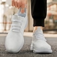 thumbnail image 1 of Men's Air Cushion Running Sneakers Lightweight Breathable Athletic Walking Shoes, 1 of 9