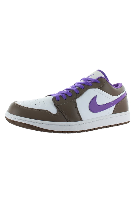 Men's Air Jordan 1 Low Palomino/Wild Berry-White (553558 215) - 11.5