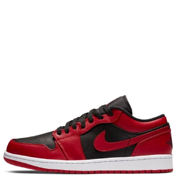 Men's Jordan 1 Low Gym Red/Black-White (553558 606) - 8.5