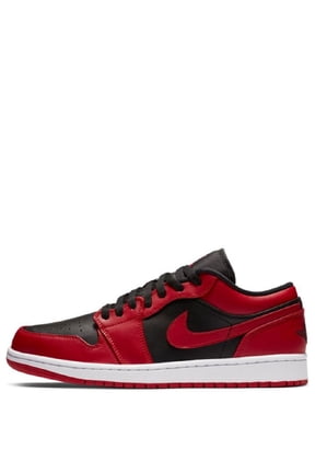 Men's Jordan 1 Low Gym Red/Black-White (553558 606) - 11