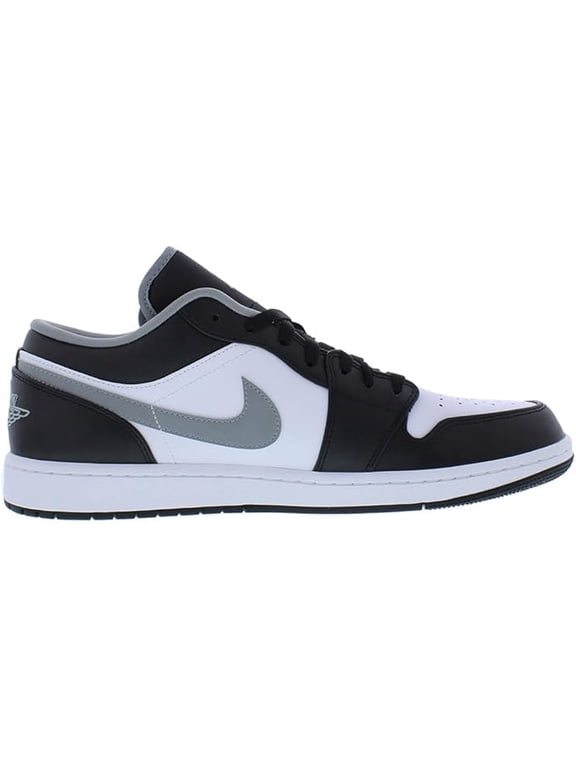 1 Low Black Medium Grey Men's Sneakers 553558-040