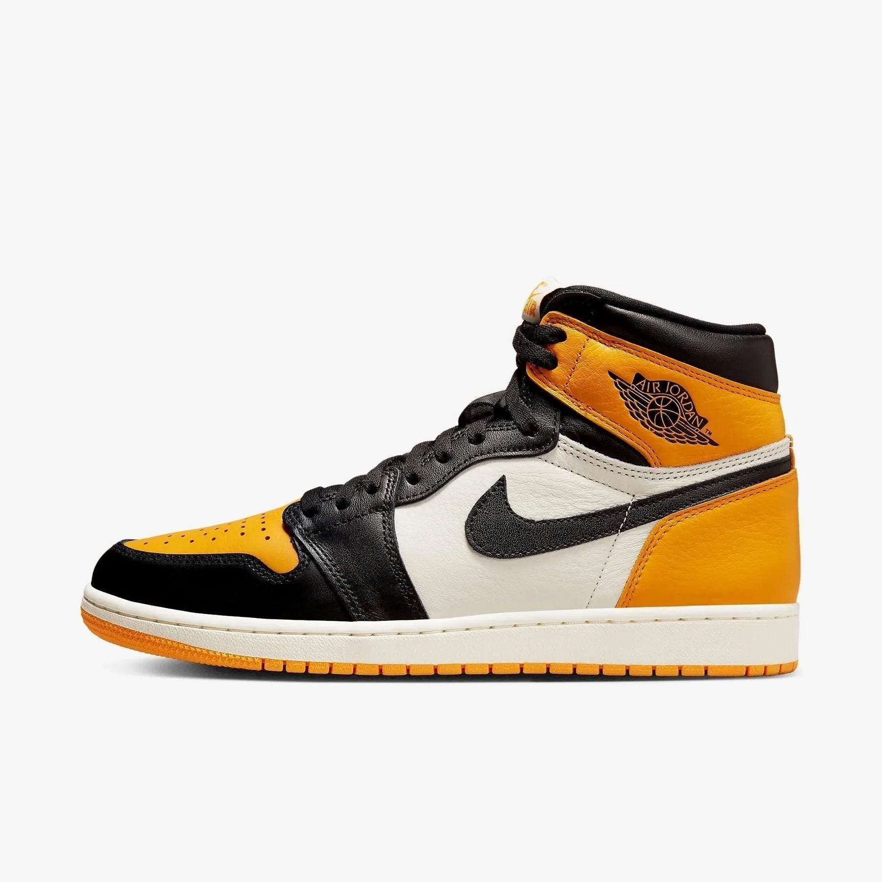 Mens Air Jordan 1 Retro High OG Yellow Toe 2022 555088 711 in Bahrain at BHD 271 Rating 5