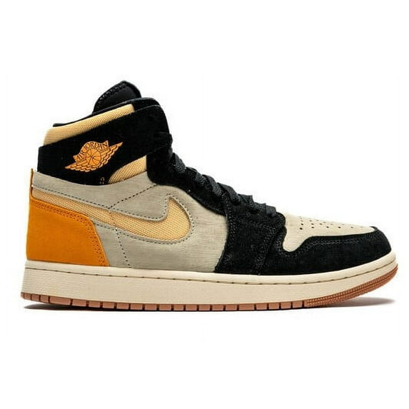 Men's Air Jordan 1 Zoom CMFT 2 Muslin/Celestial Gold Black (DV1307 100) - 11.5