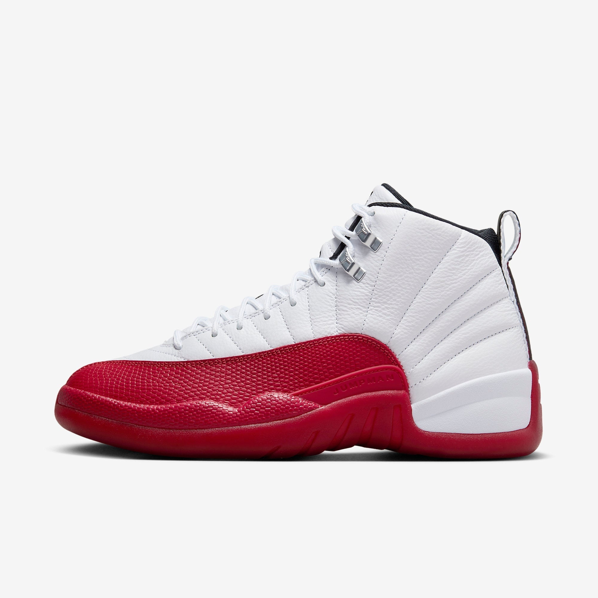 Air Jordan Men's 12 Retro 'Cherry' White/Black-Varsity Red