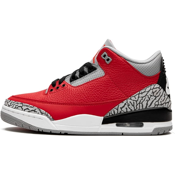 Jordan Mens Air Jordan 3 Retro CK5692 600 Red Cement/Unite - Size 11.5