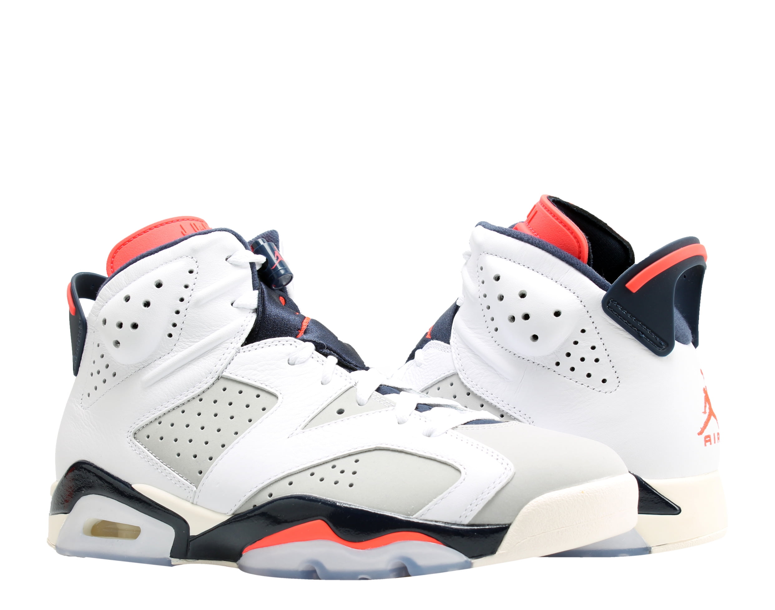 Men s Air Jordan 6 Retro Tinker Hatfield Infrared 2018 384664 104 Walmart