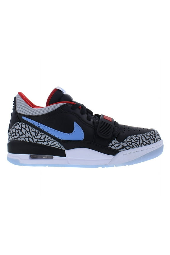 Men's Air Jordan Legacy 312 Low Black/Wolf Grey-Valor Blue (CD7069 004) - 11