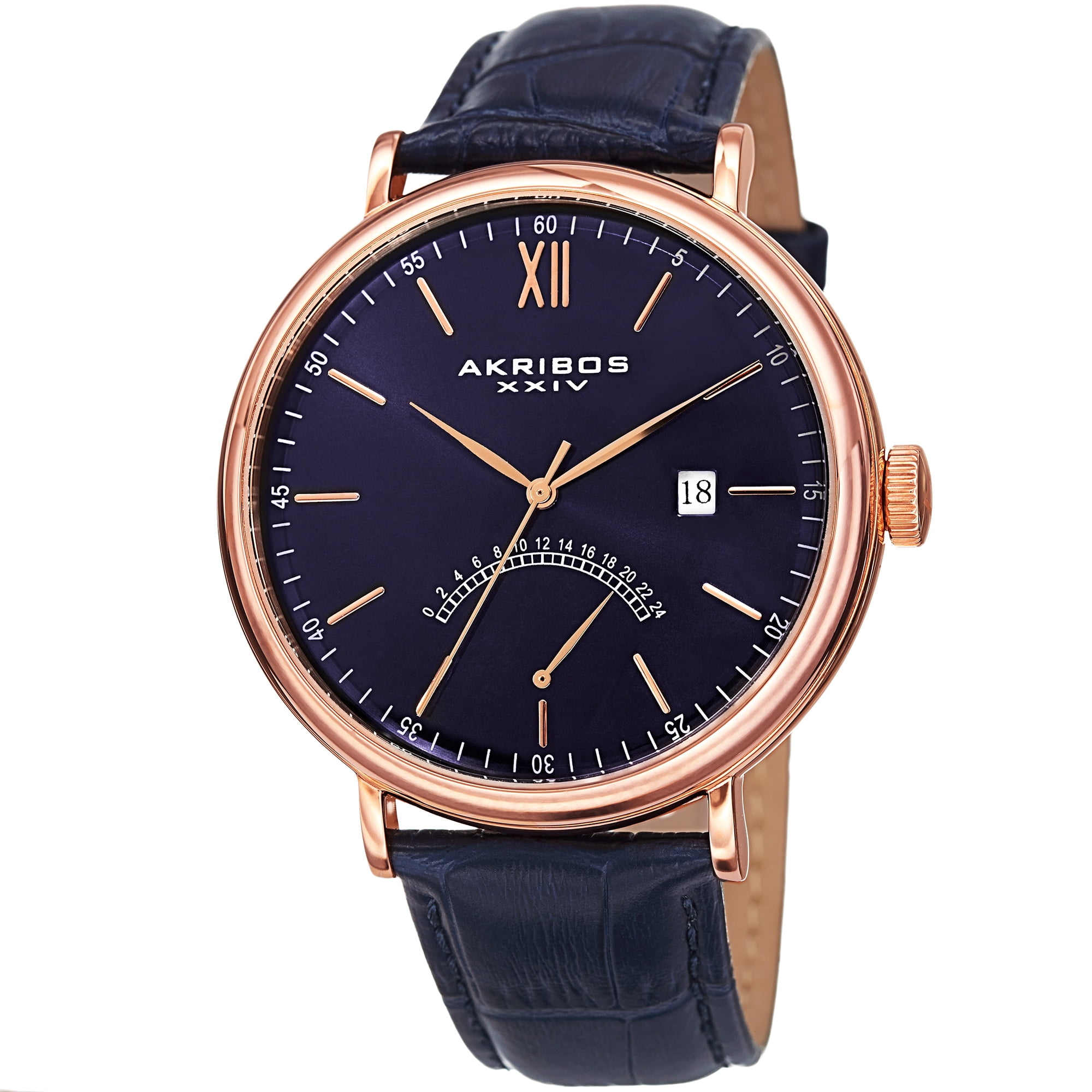 AKRIBOS XXIV Men’s 2 Piece Watch Bundle 2 Watches His and Hers Unisex Smart Akribos Xxiv Men main image 2
