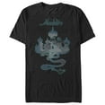 thumbnail image 1 of Men's Aladdin Agrabah Smoke  Graphic Tee Black Large, 1 of 4