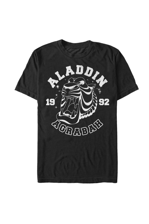 Men's Aladdin Cave of Wonders Graphic Tee Black X Large
