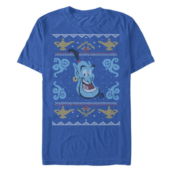 Men's Aladdin Christmas Genie  Graphic T-Shirt