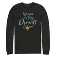 thumbnail image 1 of Men's Aladdin Dream Woman  Long Sleeve Shirt Black 2X Large, 1 of 3