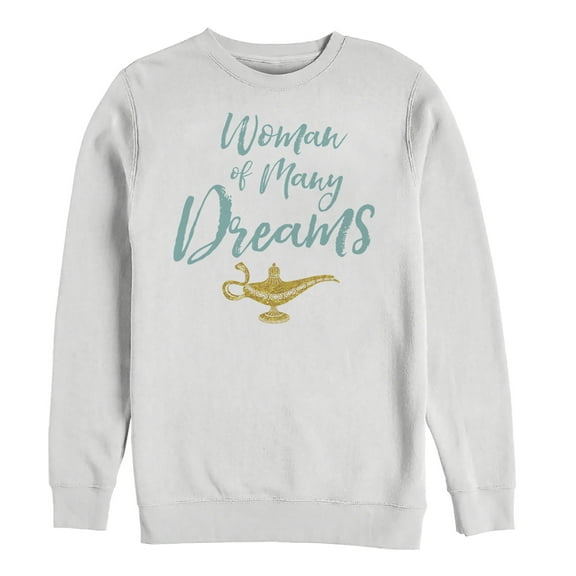 Men's Aladdin Dream Woman Sweatshirt White X Large