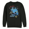 thumbnail image 1 of Men's Aladdin Genie Agrabah Arrival  Sweatshirt Black Medium, 1 of 3